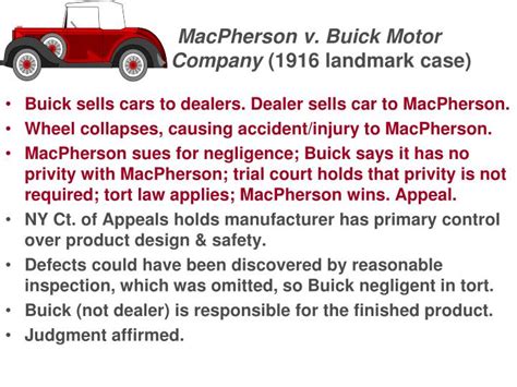 scranton gmc vernon|macpherson v buick case brief.